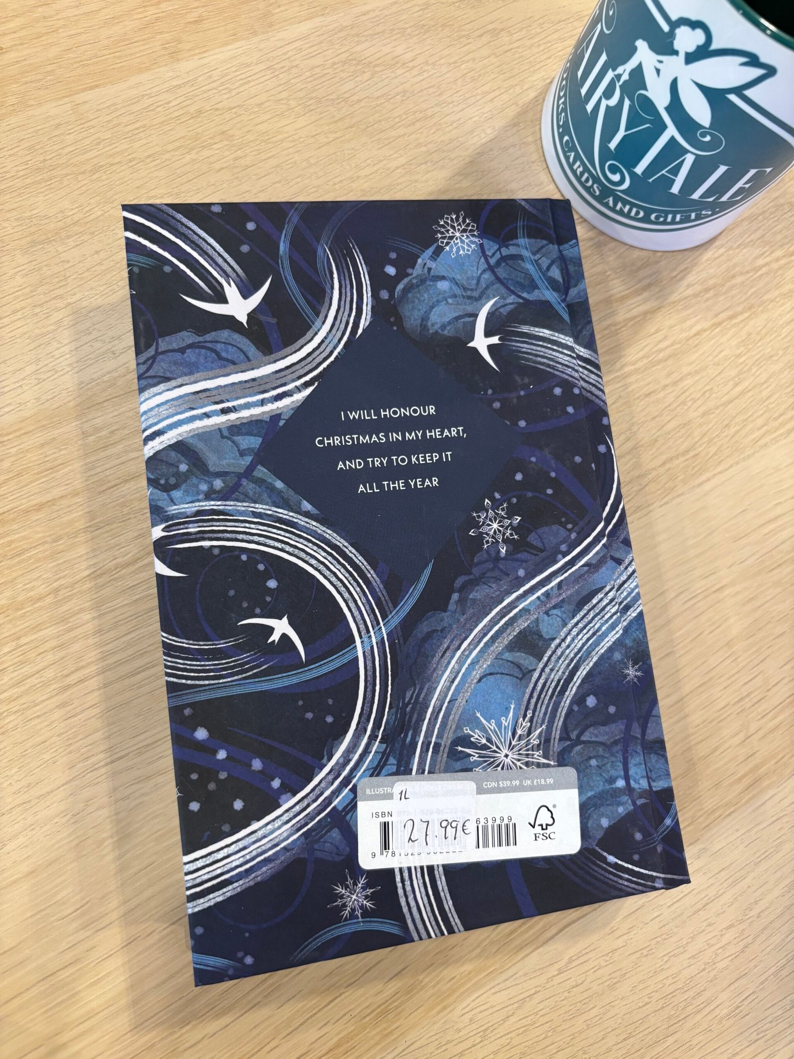 A christmas carol luxe achter