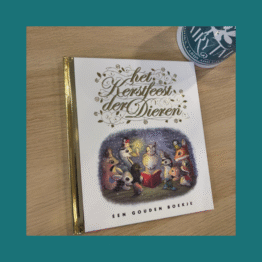 Het Kerstfeest der dieren een gouden boekje bij Fairytale books cards and gifts