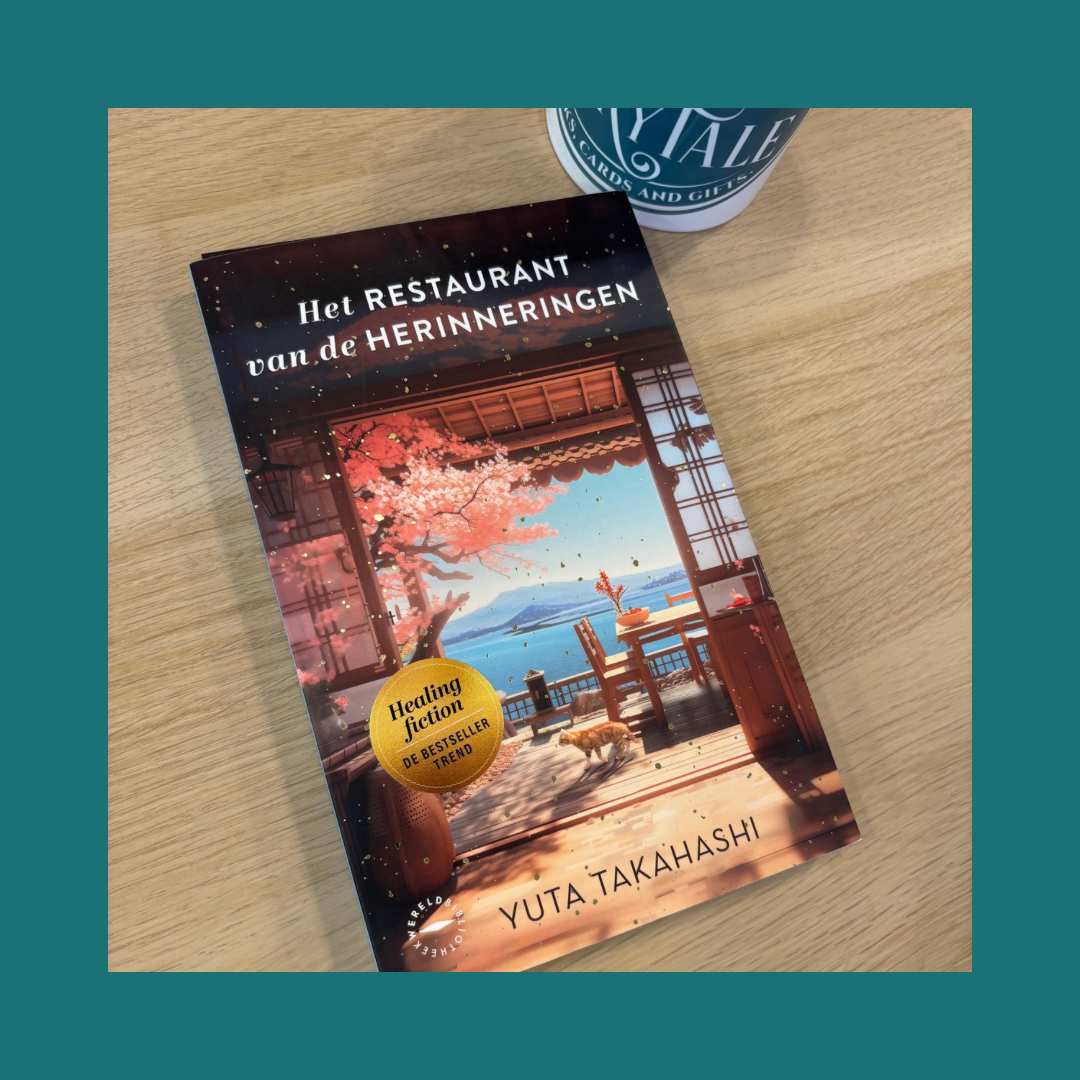 Het restaurand van de herinneringen Yuta Takahashi bij Fairytale books cards and gifts