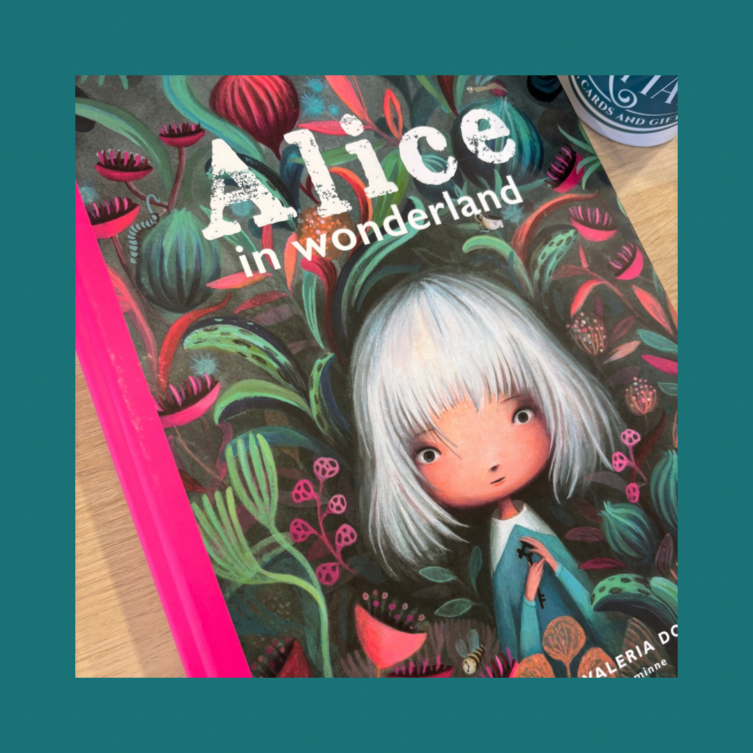 Alice in wonderland - Lewis Carroll en Valeria Docampo bij FairyTale books cards and gifts Alice in wonderland - Lewis Carroll en Valeria Docampo bij FairyTale books cards and gifts