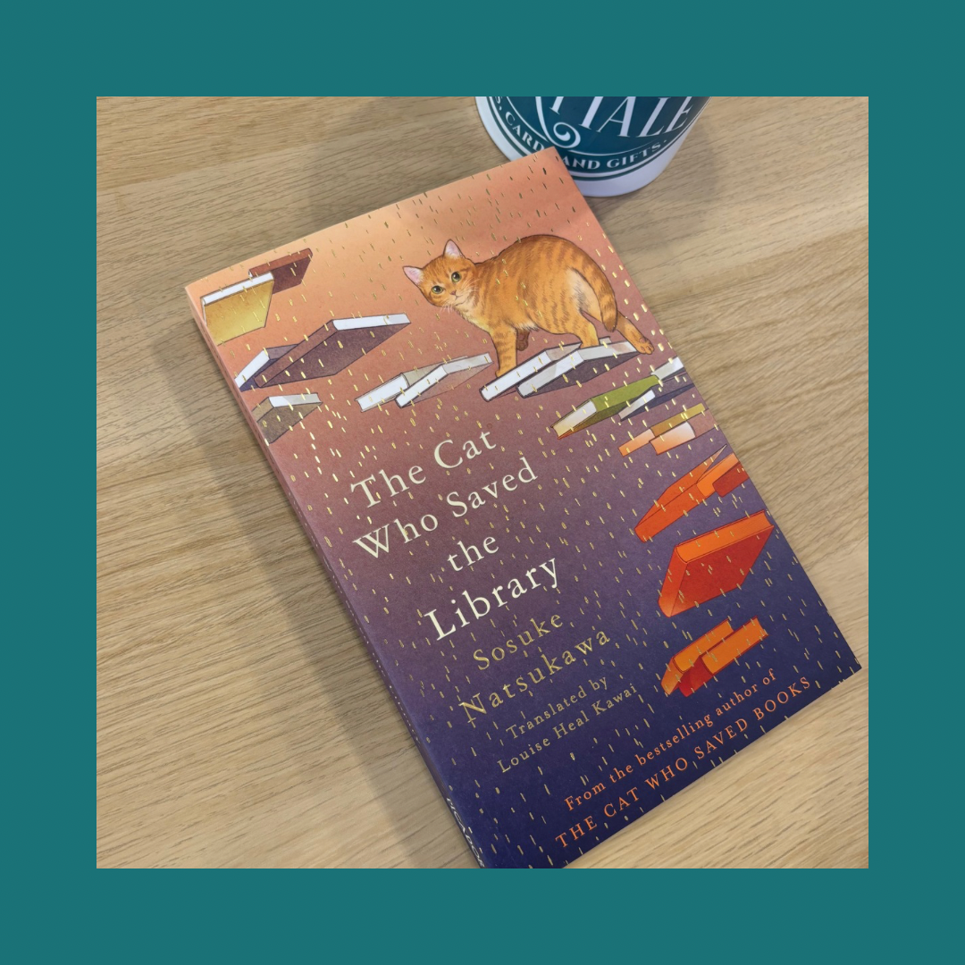 The cat who saved the Library Sosuke Natsukawa bij Fairytale books cards and gifts