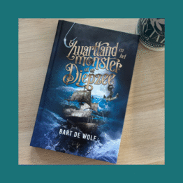 Zwarttand en het Monster uit de Diepzee Bart de Wolf bij Fairytale books cards and gifts