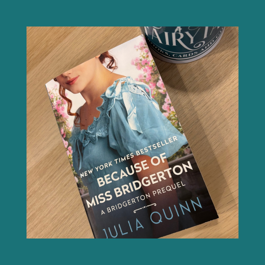 Because of miss Bridgerton Julia Quinn FairyTale books cards and gift Because of miss Bridgerton Julia Quinn FairyTale books cards and gift