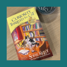 Curiosity Thrilled the Cat Sofie Kelly FairyTale books cards and gift