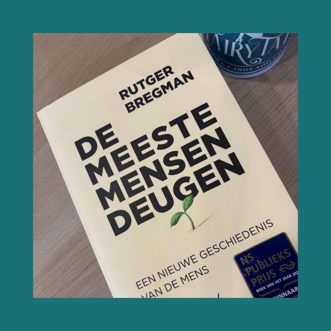 De meest Mensen Deugen Rutger Bregman bij Fairytale Books Cards and Gifts De meest Mensen Deugen Rutger Bregman bij Fairytale Books Cards and Gifts