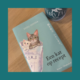 Een kat op Recept Syou Ishida bij FairyTale books cards and gifts