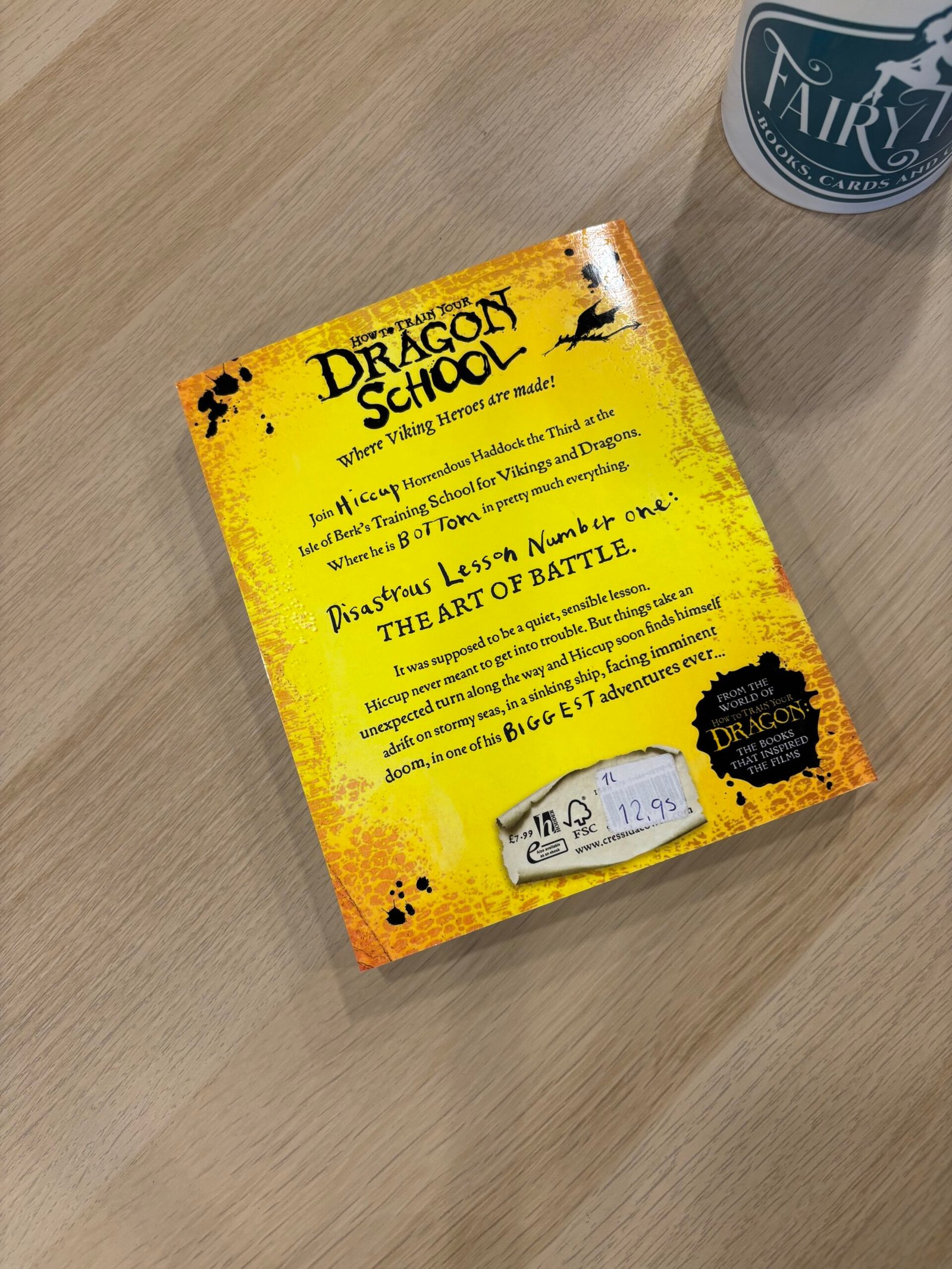 How to Train Your Dragon School Cressida Cowell bij FairyTale books cards and gifts How to Train Your Dragon School Cressida Cowell bij FairyTale books cards and gifts