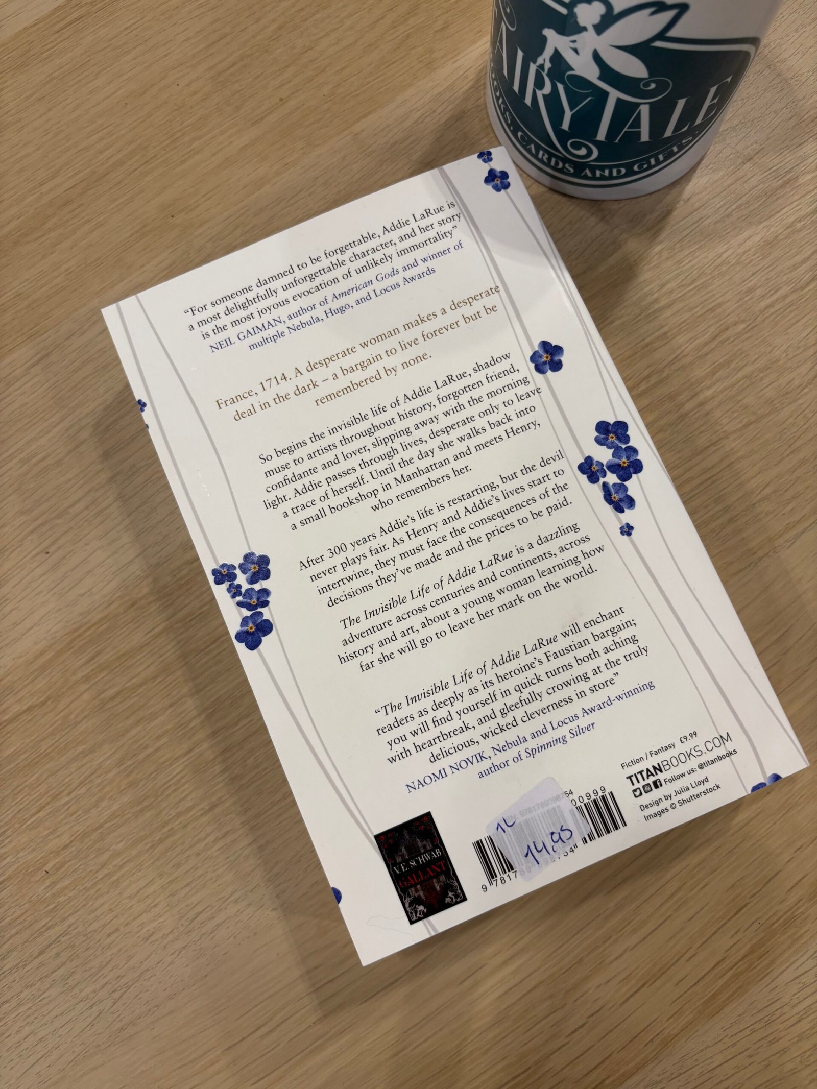 The Invisible Live of Addie LaRue V E Schwab bij FairyTale books cards and gifts The Invisible Live of Addie LaRue V E Schwab bij FairyTale books cards and gifts