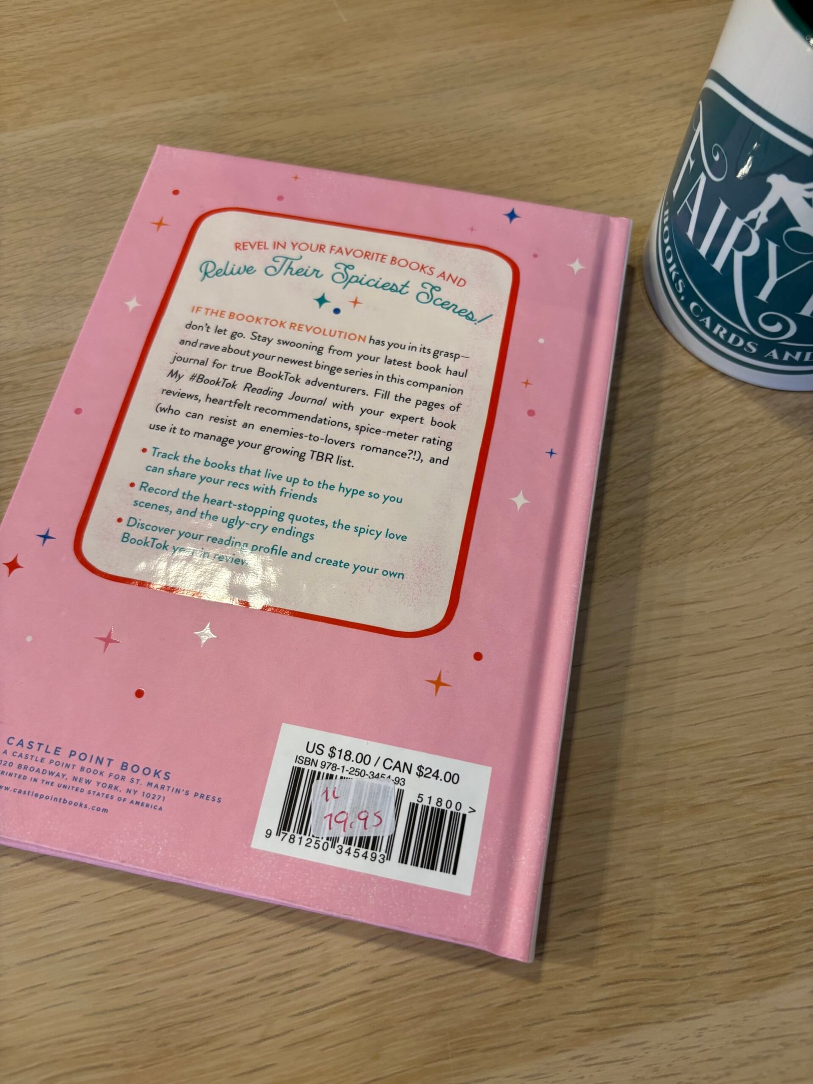 My Booktok Reading Journal bij Fairytale Books Cards and Gifts My Booktok Reading Journal bij Fairytale Books Cards and Gifts