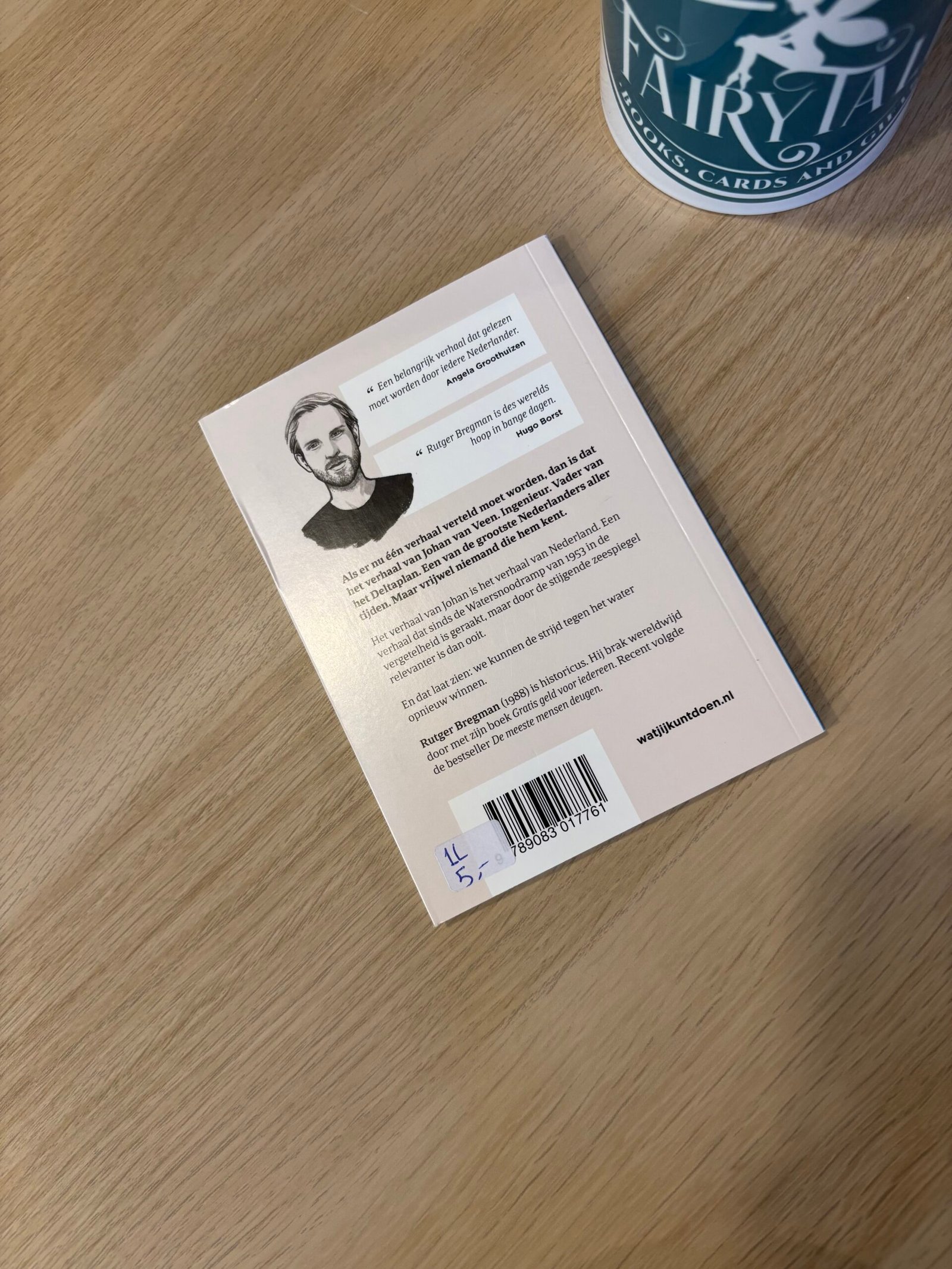 Het water komt - Rutger Bregman bij FairyTale books cards and gifts Het water komt - Rutger Bregman bij FairyTale books cards and gifts