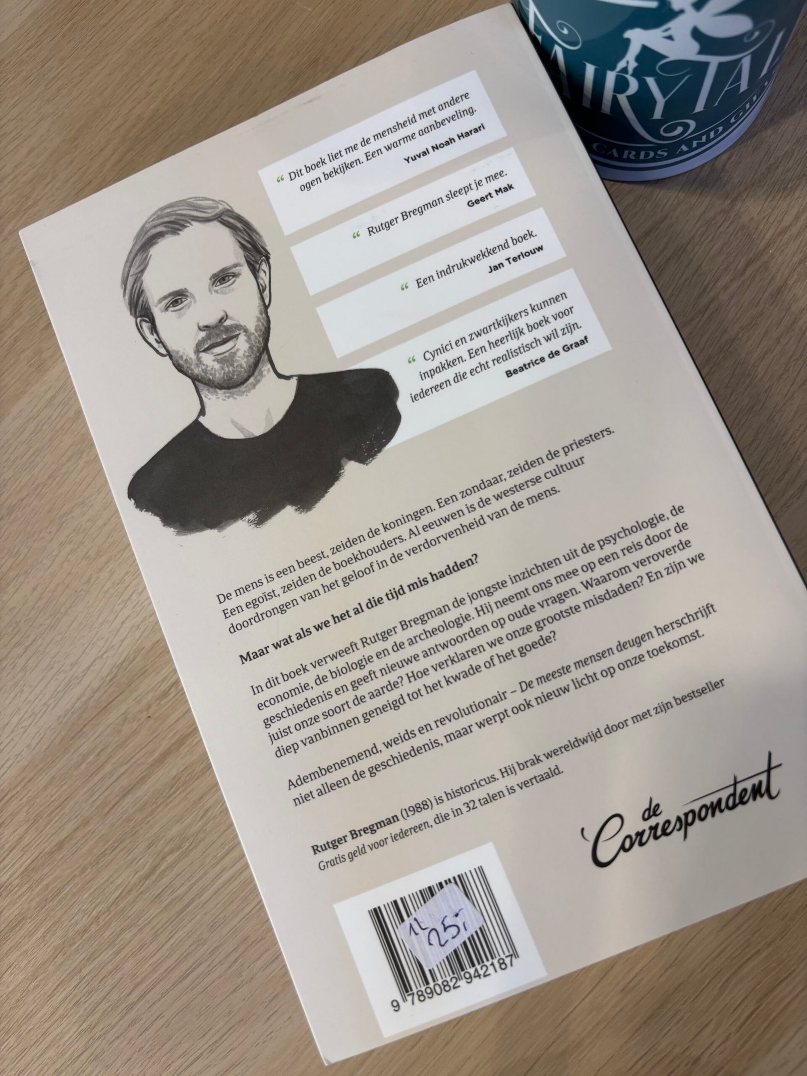 De meeste mensen deugen - Rutger Bregman bij FairyTale books cards en gifts De meeste mensen deugen - Rutger Bregman bij FairyTale books cards en gifts