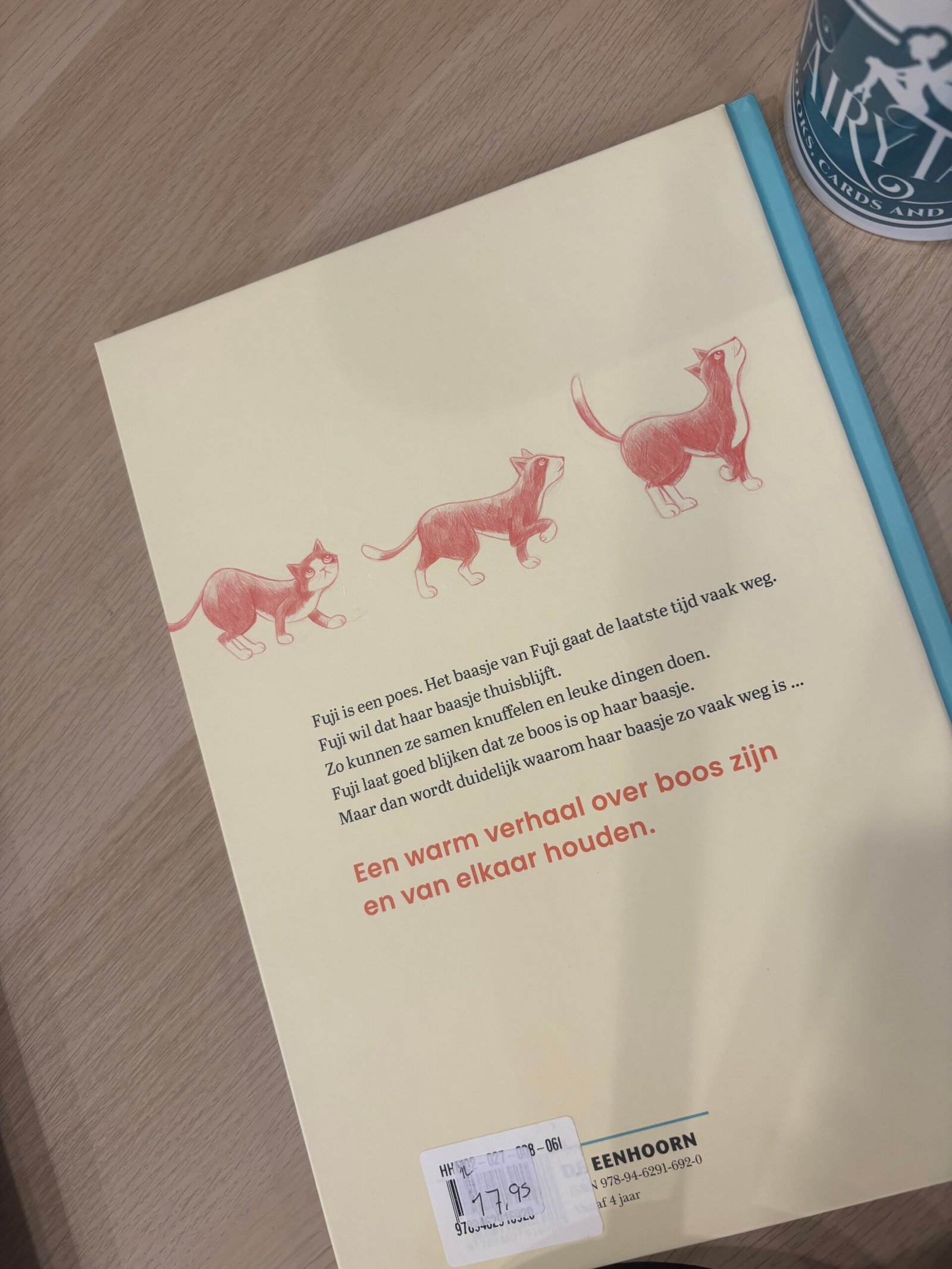 Boos op Baasje Sofie de Moor Boos op Baasje Sofie de Moor bij Fairytale Books Cards and Gifts