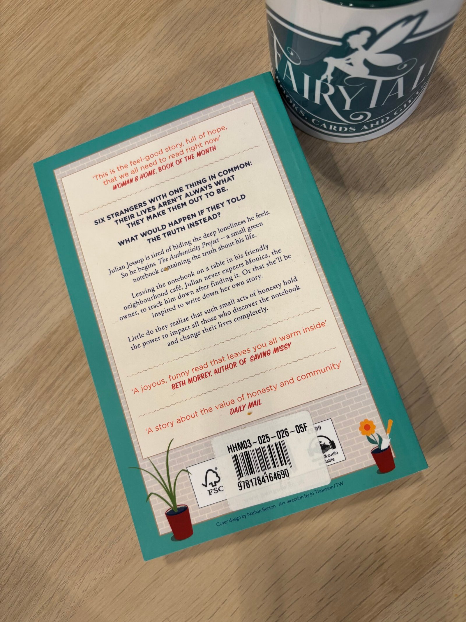 The Authencity Project Clare Pooley The Authencity Project Clare Pooley FairyTale books cards and gift