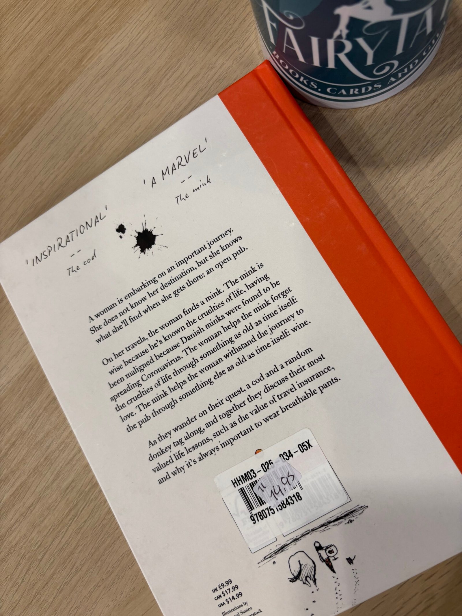 The Woman The Mink The Cod and the Donkey Margerie Swash bij FairyTale books cards and gift The Woman The Mink The Cod and the Donkey Margerie Swash bij FairyTale books cards and gift