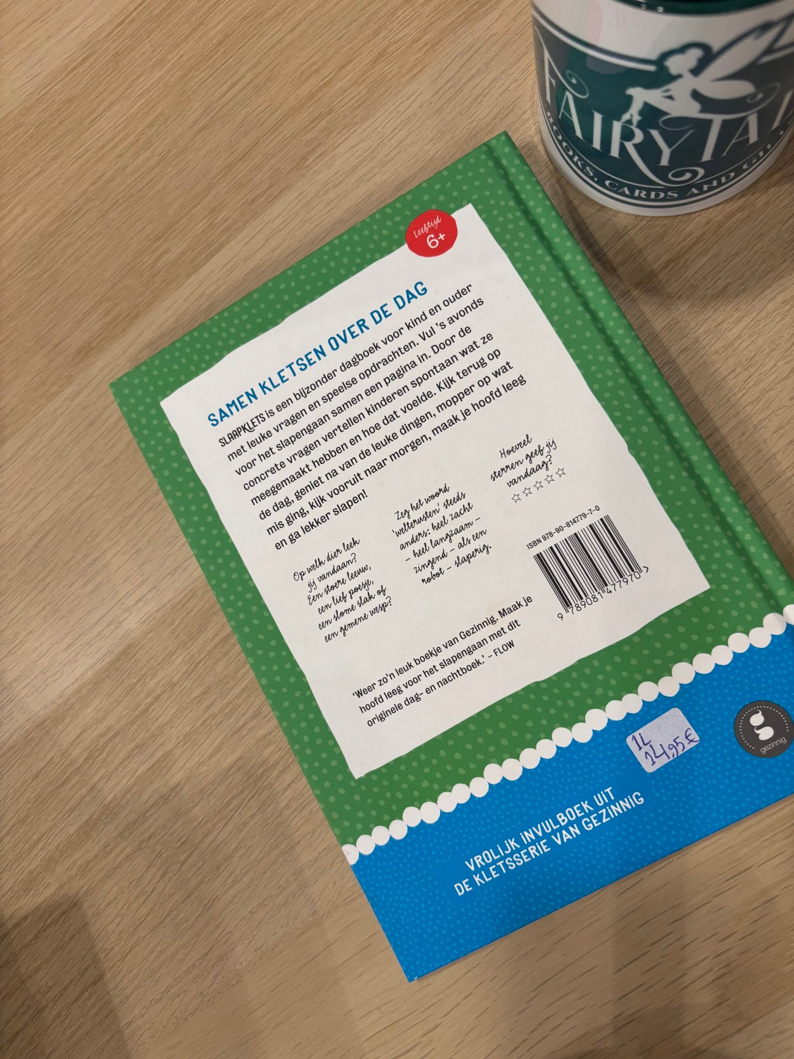 Slaap Klets Michal Janssen Slaap Klets Michal Janssen bij FairyTale books cards and gift