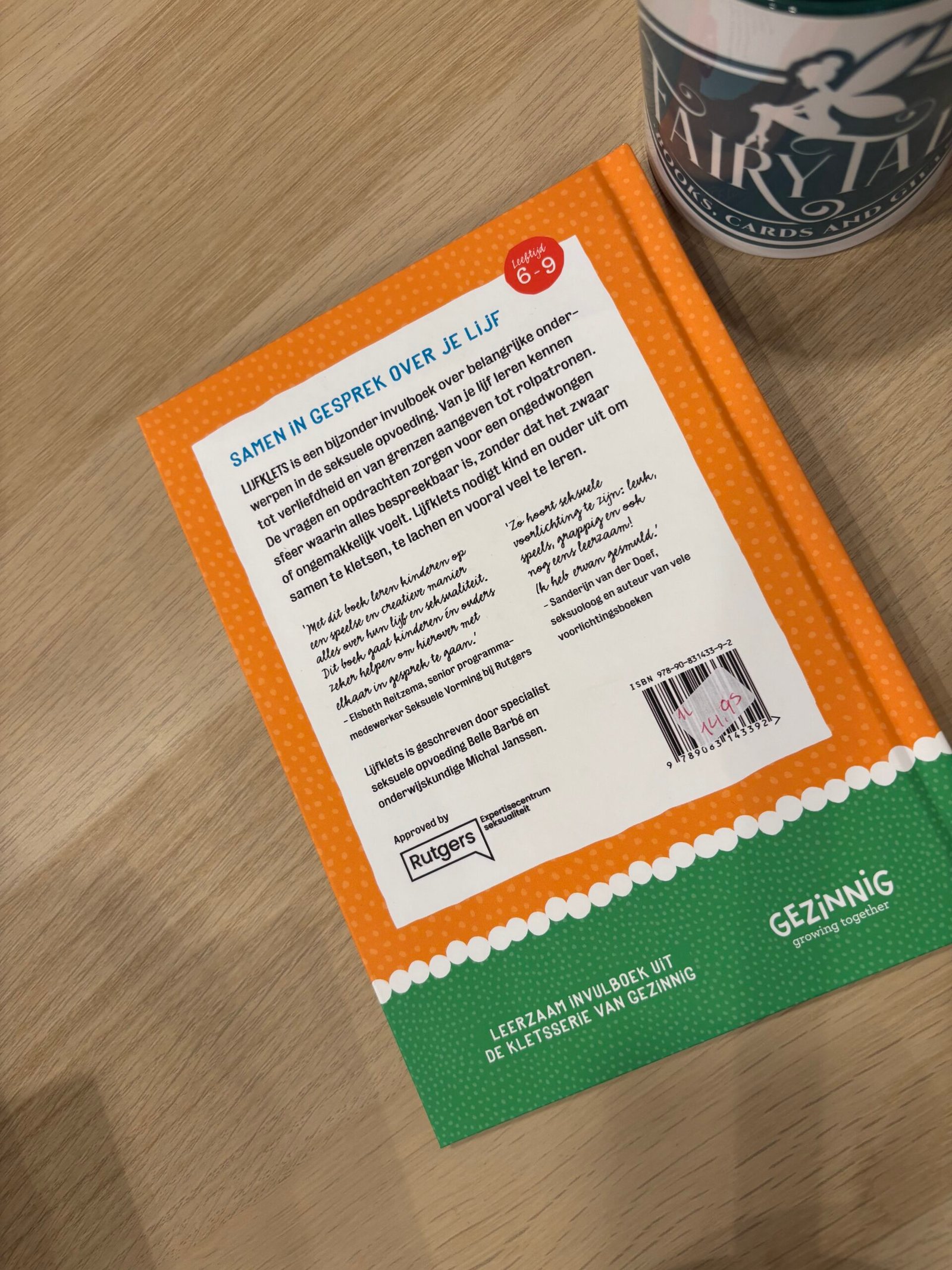 Lijf Klets Michal Janssen Lijf Klets Michal Janssen bij FairyTale books cards and gift