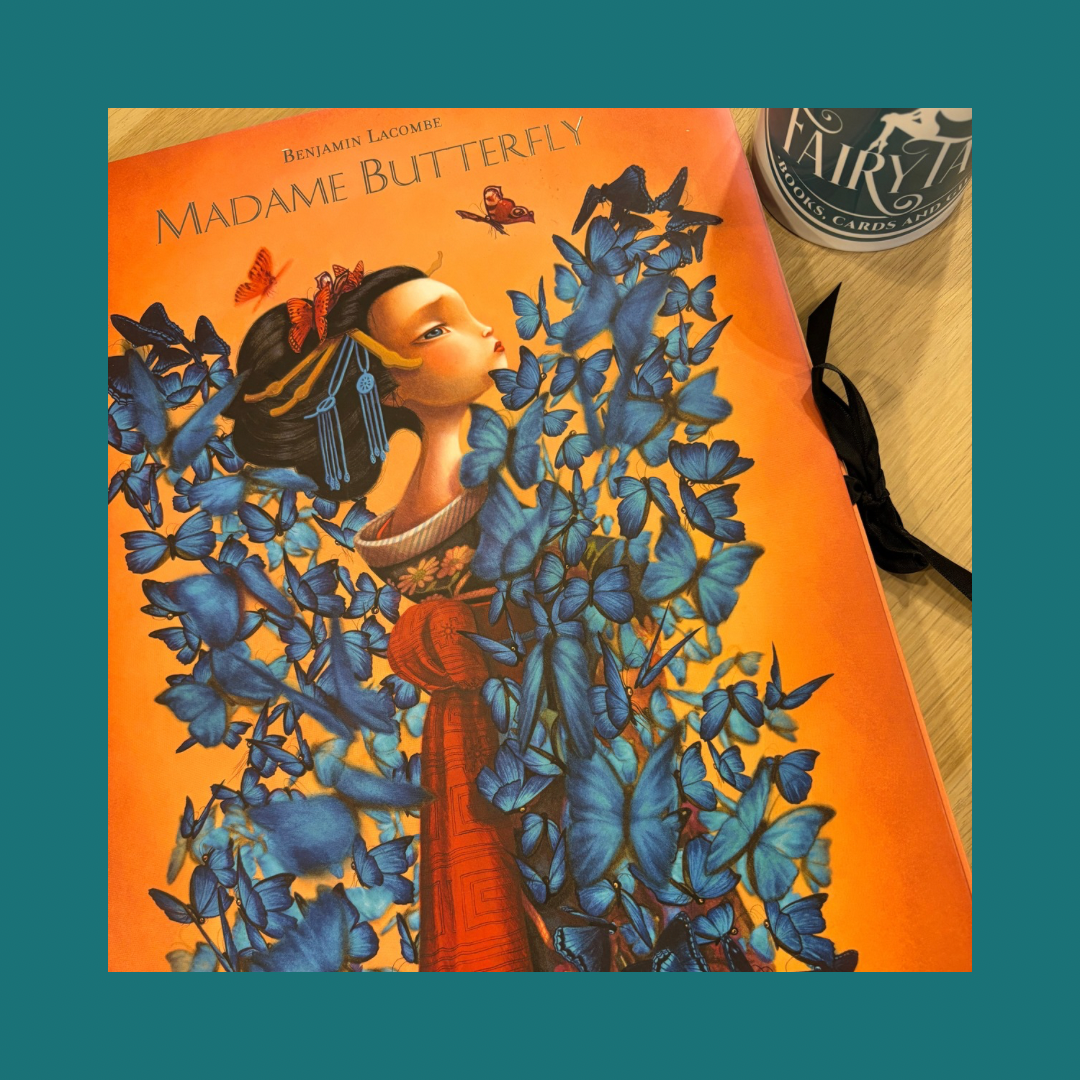 Madame Butterfly Benjamin Lacombe bij FairyTale books cards and gifts Madame Butterfly Benjamin Lacombe bij FairyTale books cards and gifts
