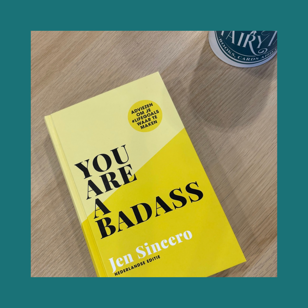 You are a Badass Jen Sincero bij FairyTale books cards and gifts