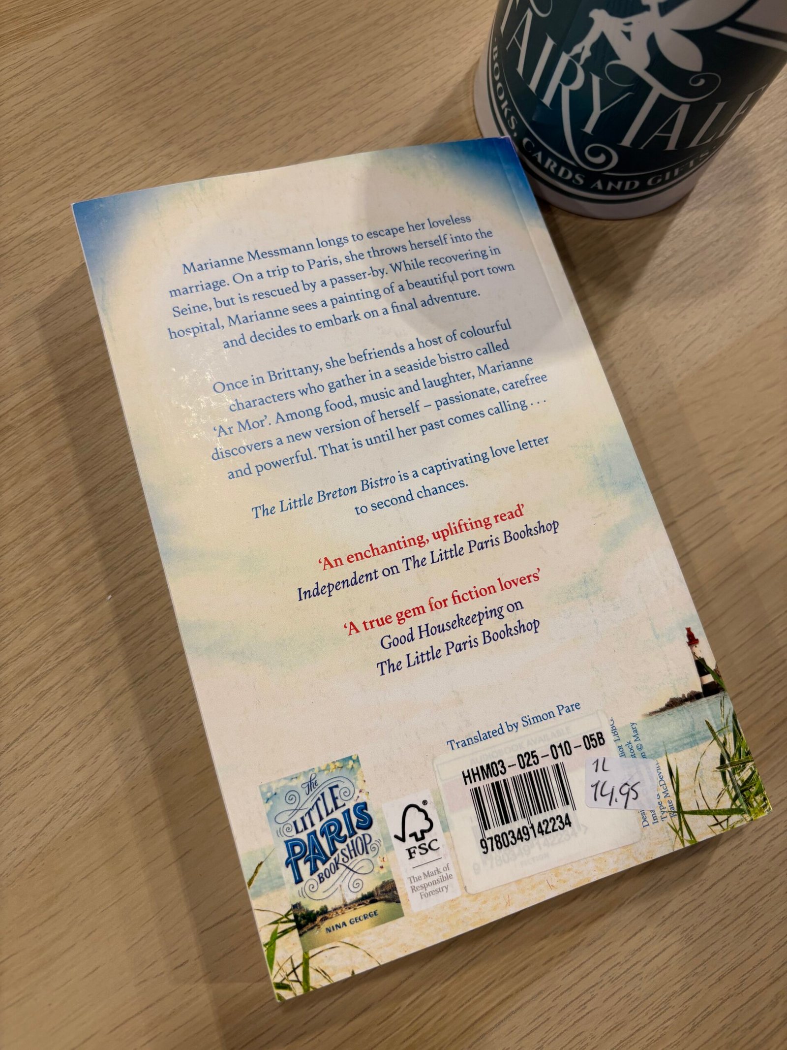 The Little Paris Bookshop - Nina George bij FairyTale books cards and gifts The Little Paris Bookshop - Nina George bij FairyTale books cards and gifts