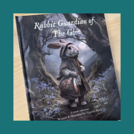 Rabbit Guardian of The Glen - Victoria Beata bij FairyTale books cards and gifts