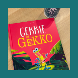 Gekkie De Gekko - Rachel Bright bij FairyTale books cards and gifts