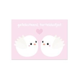 Tortelduifjes bij FairyTale books cards and gifts