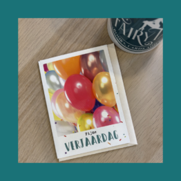 EcoCard Fijne Verjaardag bij FairyTale books cards and gifts