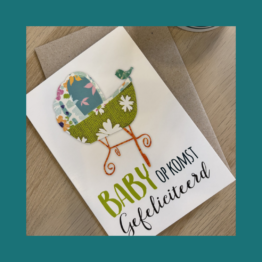Baby Op Komst - Glorious Kaarten bij FairyTale books cards and gifts