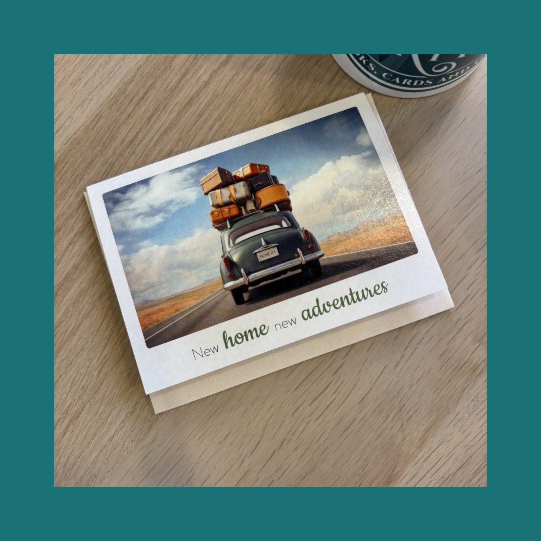 EcoCard New home New adventures bij FairyTale books cards and gifts EcoCard New home New adventures bij FairyTale books cards and gifts