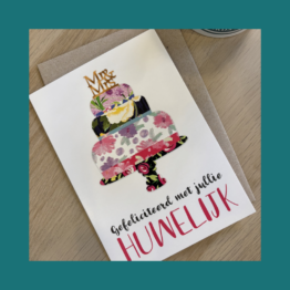 Huwelijk - Glorious Kaarten bij FairyTale books cards and gifts