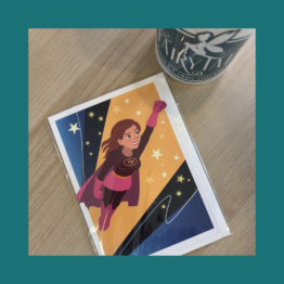Supermeisje - KeK kaarten bij FairyTale books cards and gifts