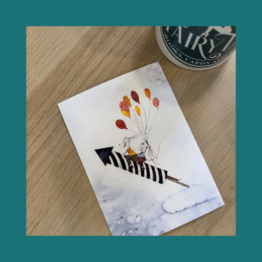 Het Konijntje Vliegt - LEO LA DOUCE bij FairyTale books cards and gifts