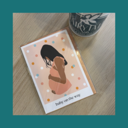 baby on the way - LOLA Kaarten bij FairyTale books cards and gifts