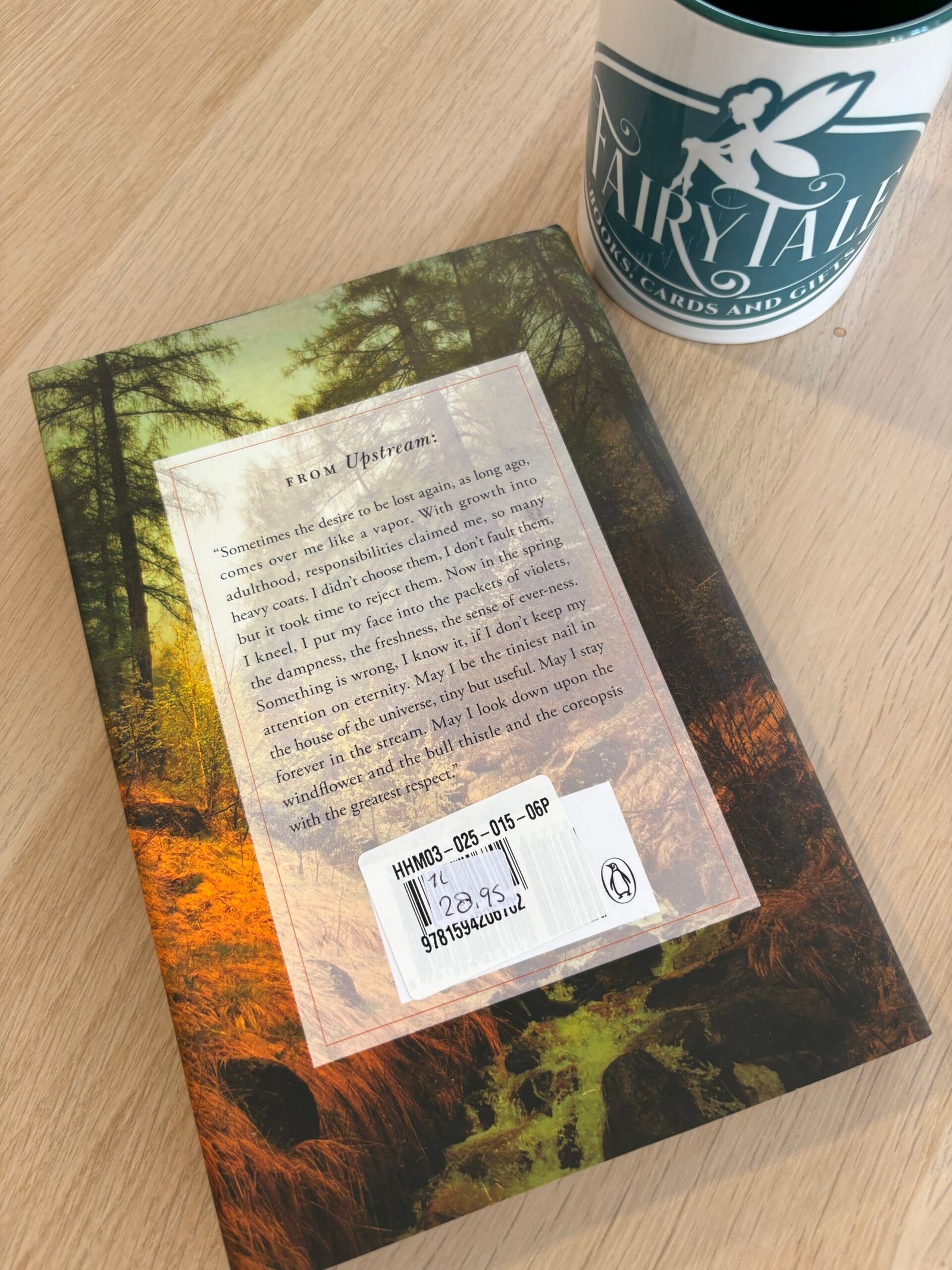 Upstream - Mary Oliver bij FairyTale books cards and gifts Upstream - Mary Oliver bij FairyTale books cards and gifts